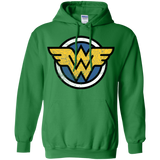 Sweatshirts Irish Green / Small WONDER WOMAN Pullover Hoodie