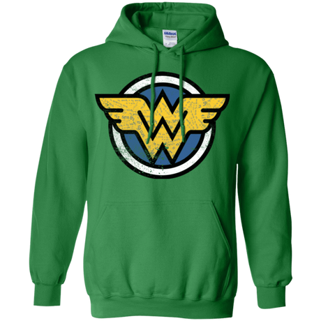 Sweatshirts Irish Green / Small WONDER WOMAN Pullover Hoodie