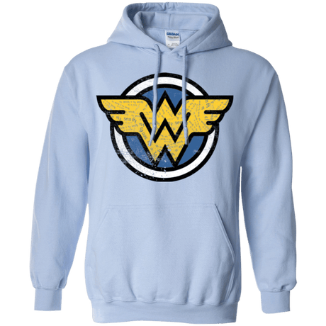 Sweatshirts Light Blue / Small WONDER WOMAN Pullover Hoodie