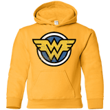 Sweatshirts Gold / YS WONDER WOMAN Youth Hoodie