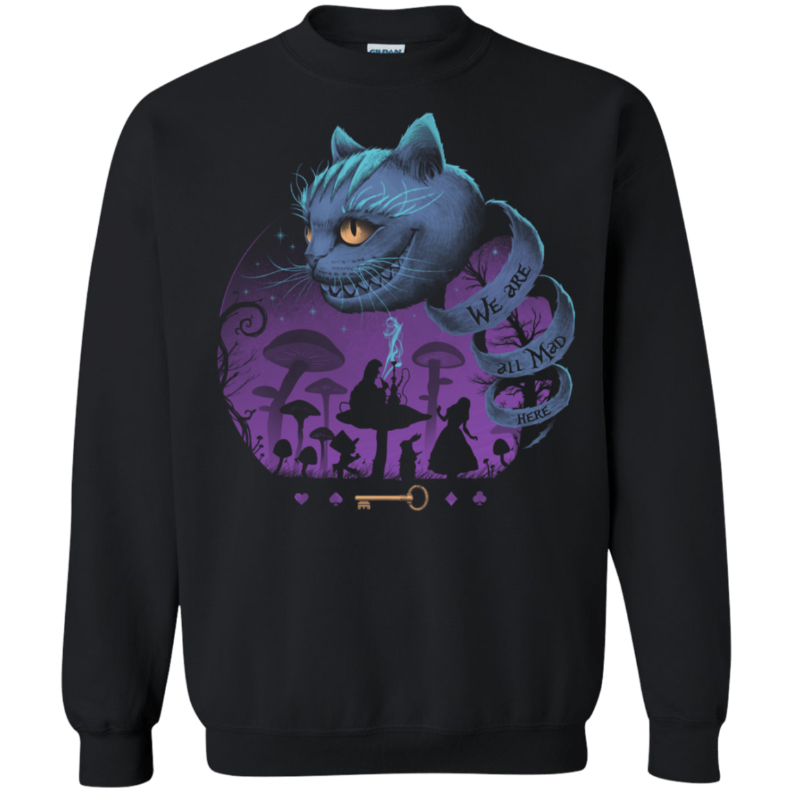 Sweatshirts Black / S Wonderful Madness Crewneck Sweatshirt