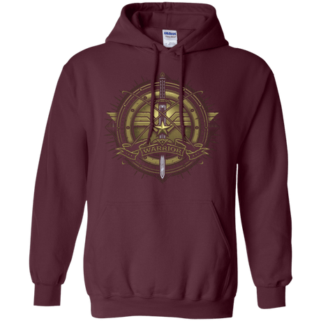 Sweatshirts Maroon / Small Wonderfull Warrior Pullover Hoodie