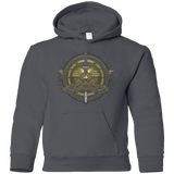 Sweatshirts Charcoal / YS Wonderfull Warrior Youth Hoodie