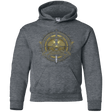 Sweatshirts Dark Heather / YS Wonderfull Warrior Youth Hoodie