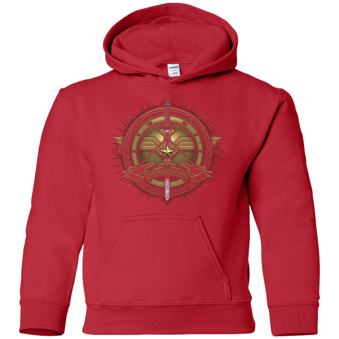 Sweatshirts Red / YS Wonderfull Warrior Youth Hoodie
