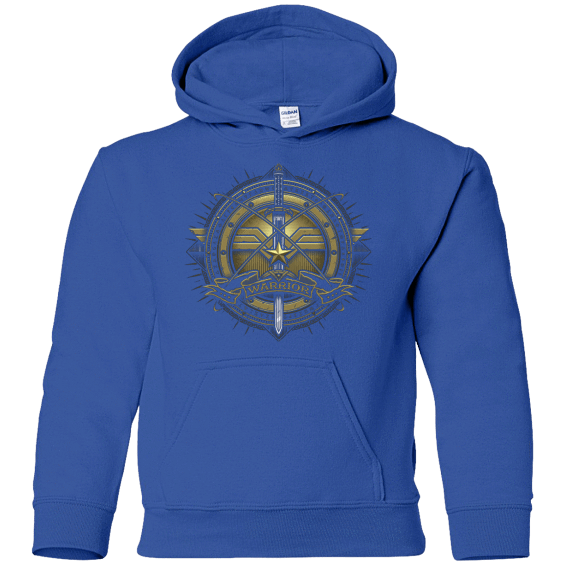 Sweatshirts Royal / YS Wonderfull Warrior Youth Hoodie