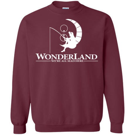 Sweatshirts Maroon / Small Wonderland Animation Crewneck Sweatshirt