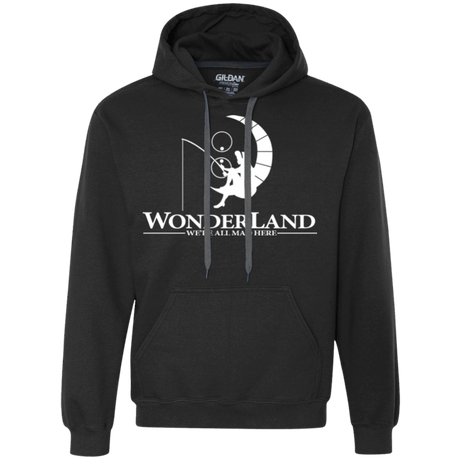 Sweatshirts Black / Small Wonderland Animation Premium Fleece Hoodie