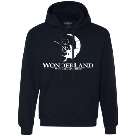 Sweatshirts Navy / Small Wonderland Animation Premium Fleece Hoodie