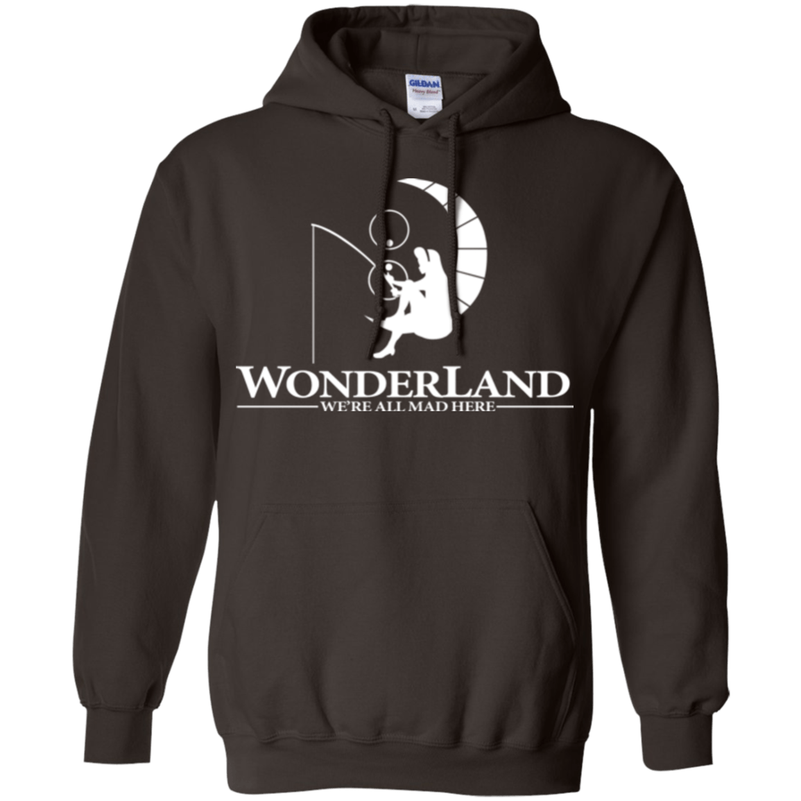 Sweatshirts Dark Chocolate / Small Wonderland Animation Pullover Hoodie