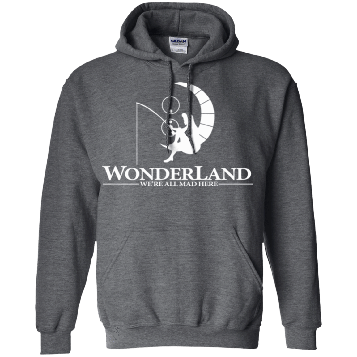 Sweatshirts Dark Heather / Small Wonderland Animation Pullover Hoodie