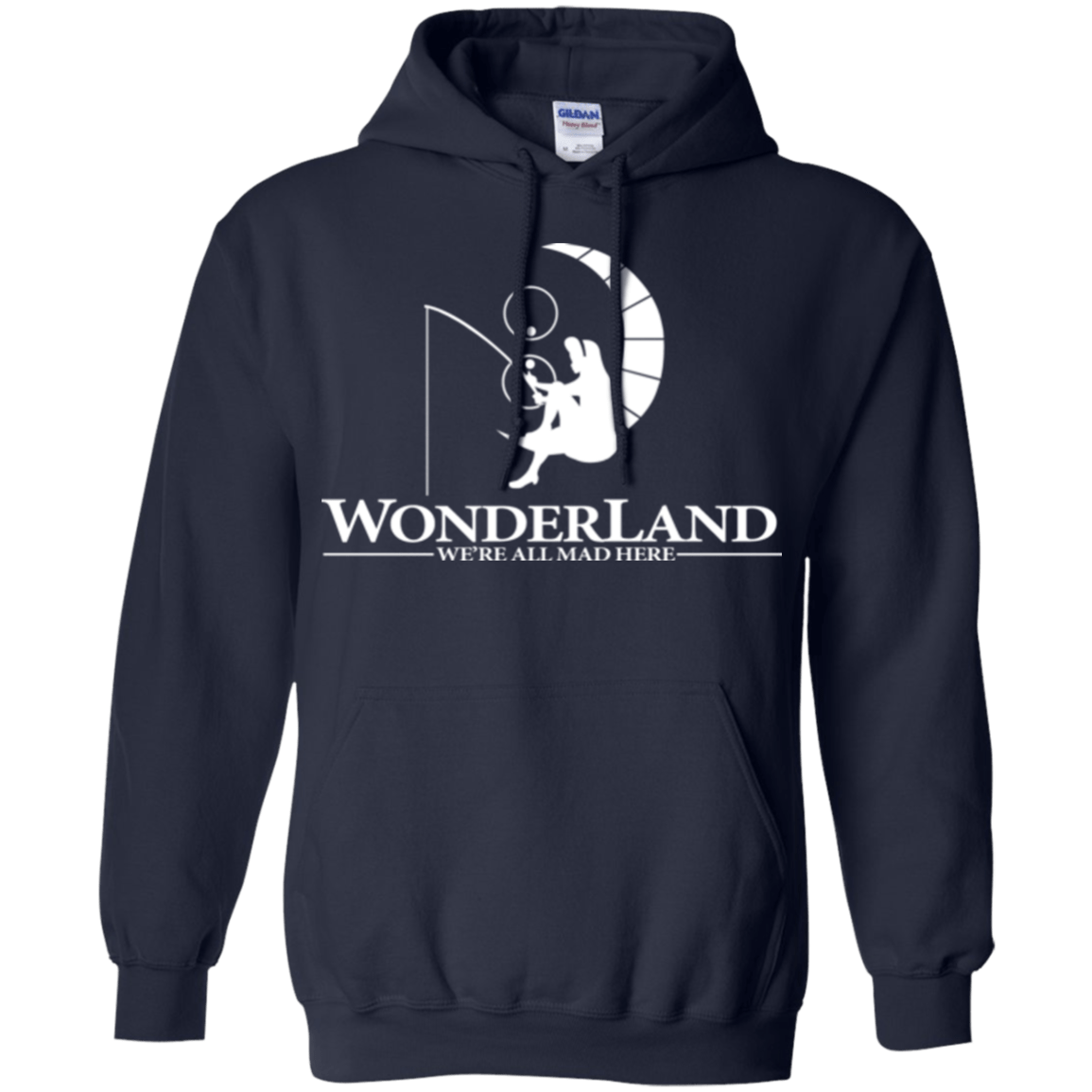 Sweatshirts Navy / Small Wonderland Animation Pullover Hoodie