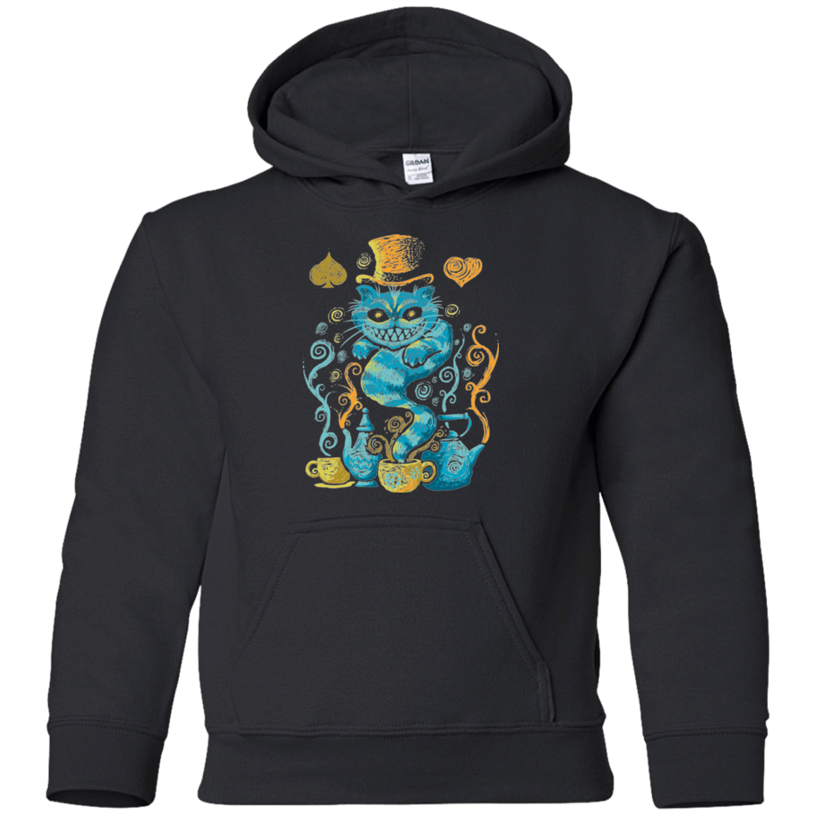 Sweatshirts Black / YS WONDERLAND IMPRESSIONS Youth Hoodie