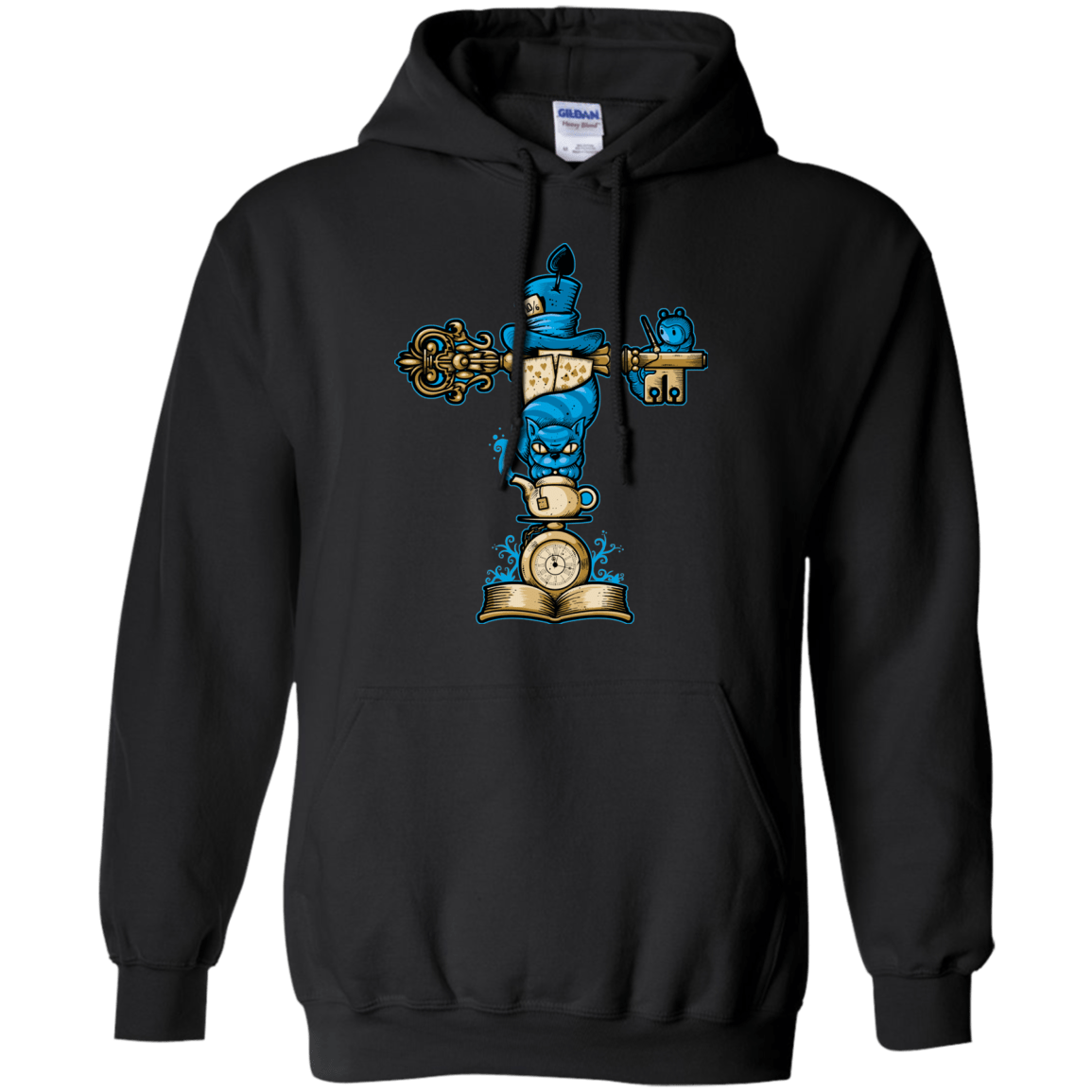 Sweatshirts Black / Small Wonderland Totem Pullover Hoodie