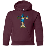 Sweatshirts Maroon / YS Wonderland Totem Youth Hoodie