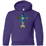 Sweatshirts Purple / YS Wonderland Totem Youth Hoodie