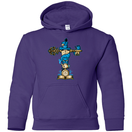 Sweatshirts Purple / YS Wonderland Totem Youth Hoodie