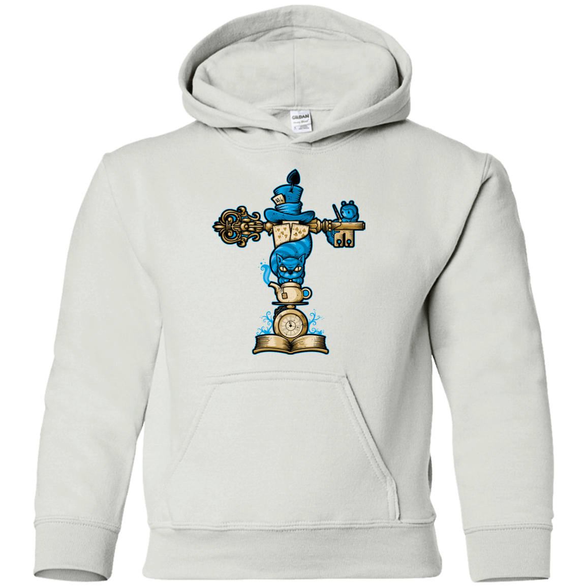 Sweatshirts White / YS Wonderland Totem Youth Hoodie