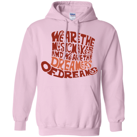 Sweatshirts Light Pink / Small Wonka Brown Pullover Hoodie