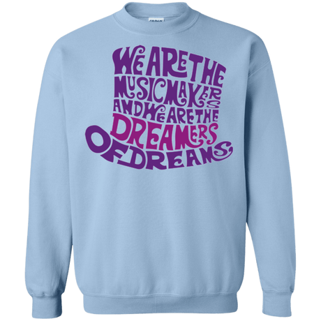 Sweatshirts Light Blue / Small Wonka Purple Crewneck Sweatshirt