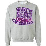 Sweatshirts Sport Grey / Small Wonka Purple Crewneck Sweatshirt