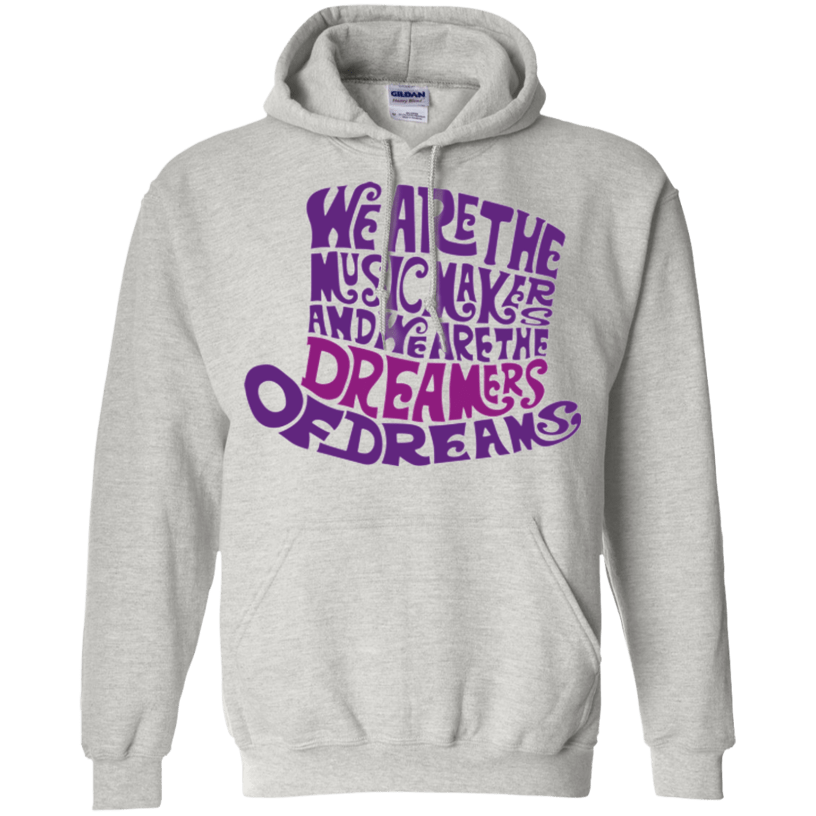 Sweatshirts Ash / Small Wonka Purple Pullover Hoodie