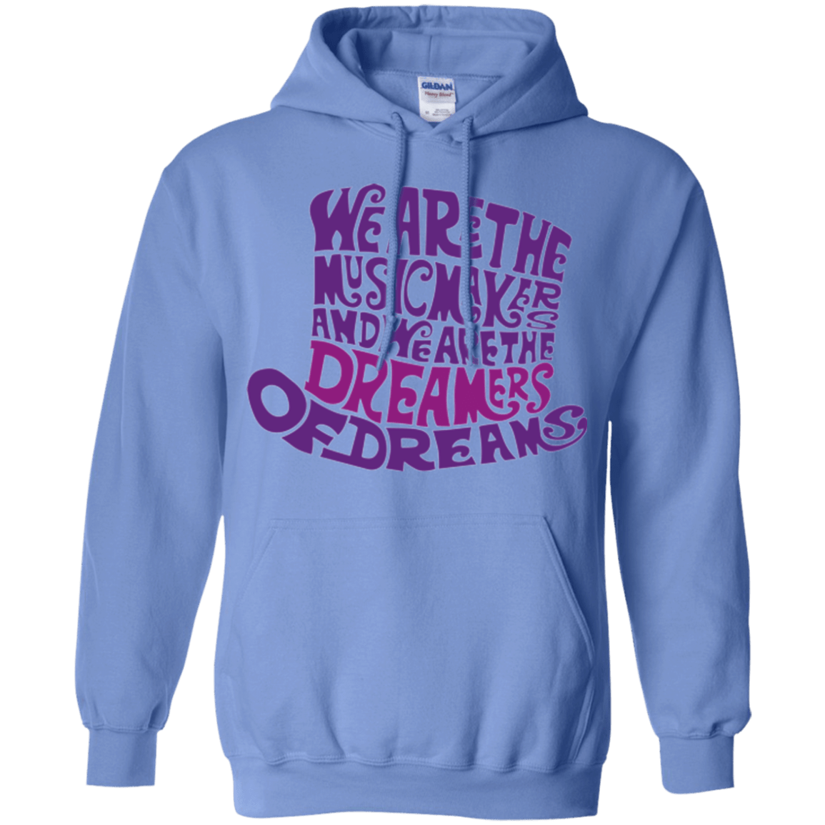 Sweatshirts Carolina Blue / Small Wonka Purple Pullover Hoodie