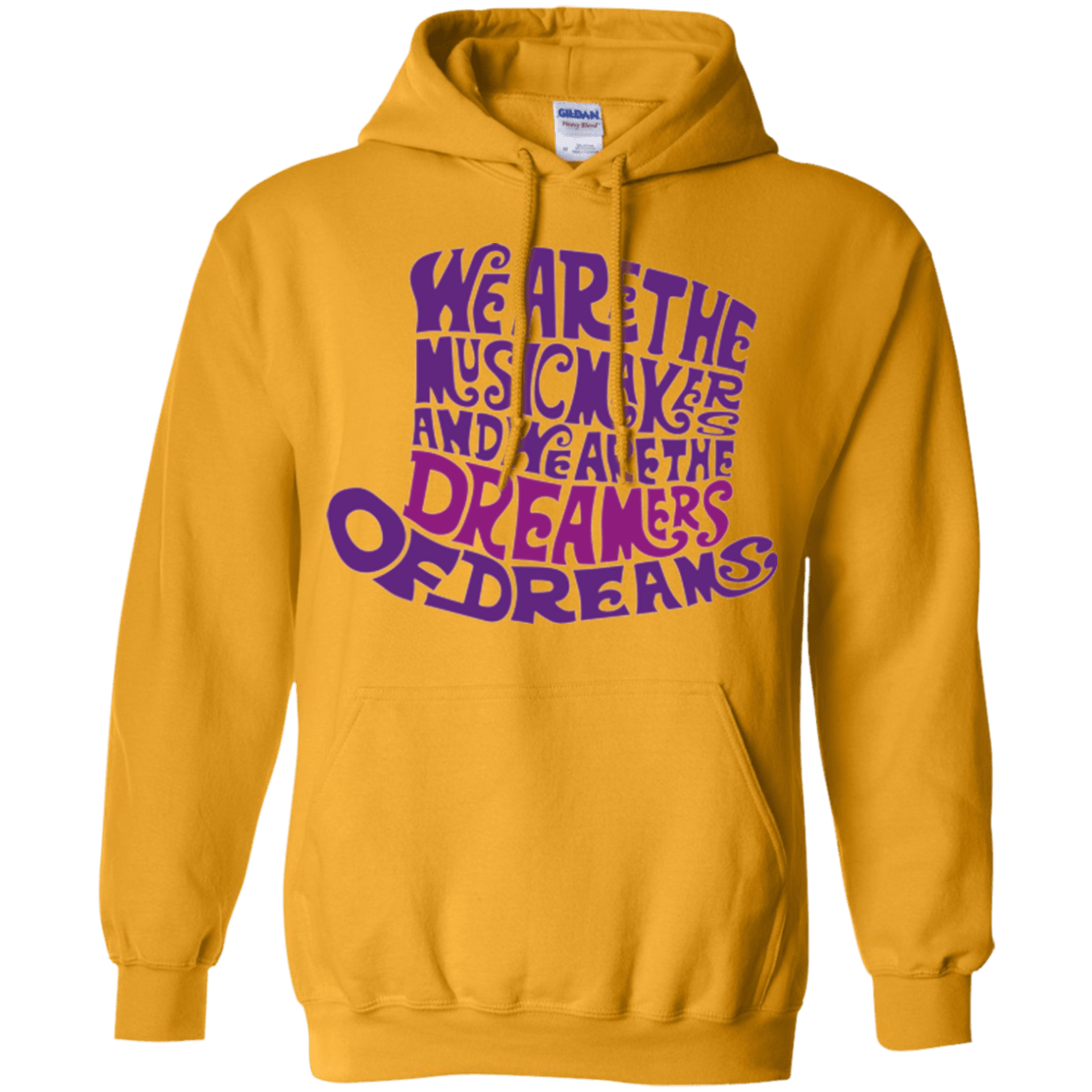 Sweatshirts Gold / Small Wonka Purple Pullover Hoodie