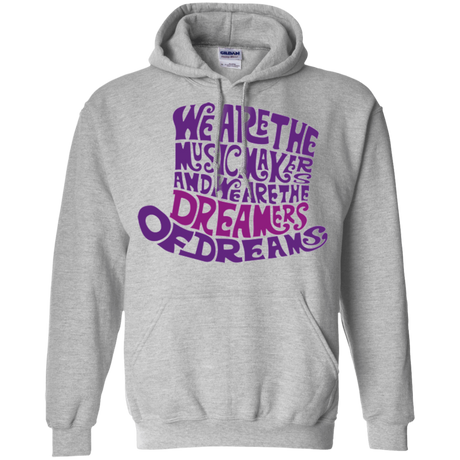 Sweatshirts Sport Grey / Small Wonka Purple Pullover Hoodie