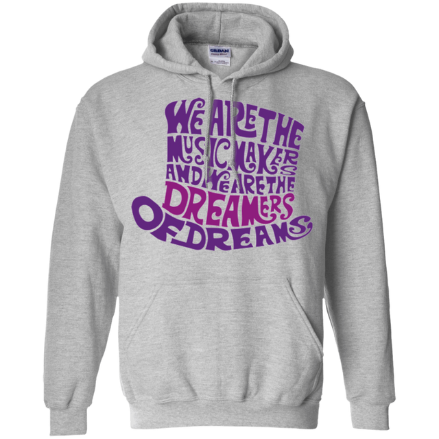 Sweatshirts Sport Grey / Small Wonka Purple Pullover Hoodie