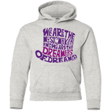 Sweatshirts Ash / YS Wonka Purple Youth Hoodie