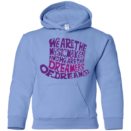 Sweatshirts Carolina Blue / YS Wonka Purple Youth Hoodie