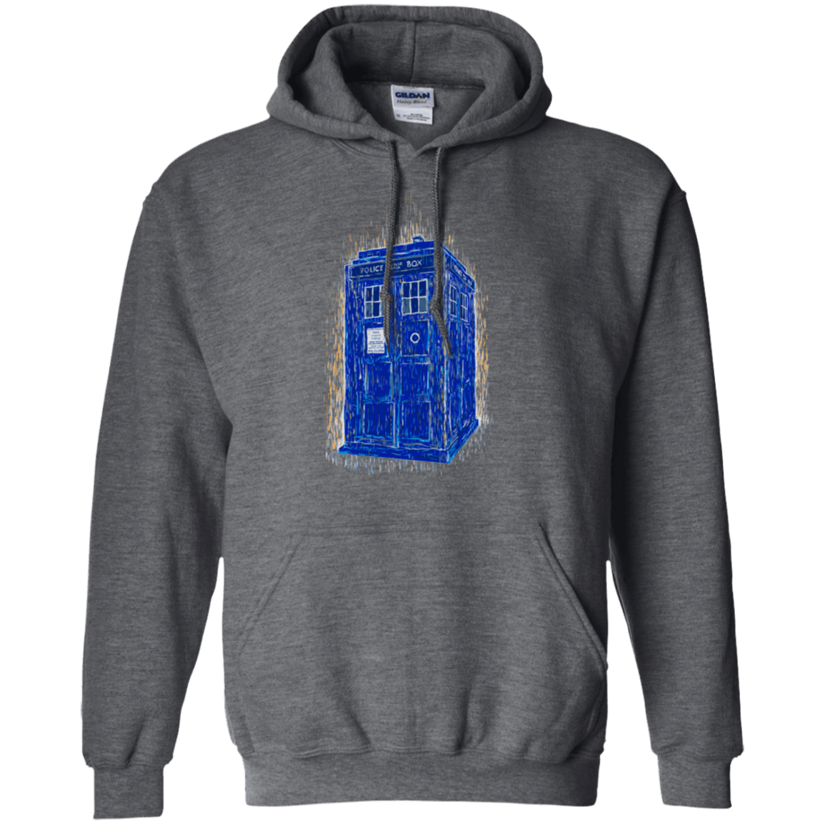 Sweatshirts Dark Heather / Small Woodcutardis Pullover Hoodie