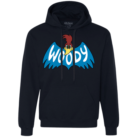 Sweatshirts Navy / S Woodpecker Premium Fleece Hoodie