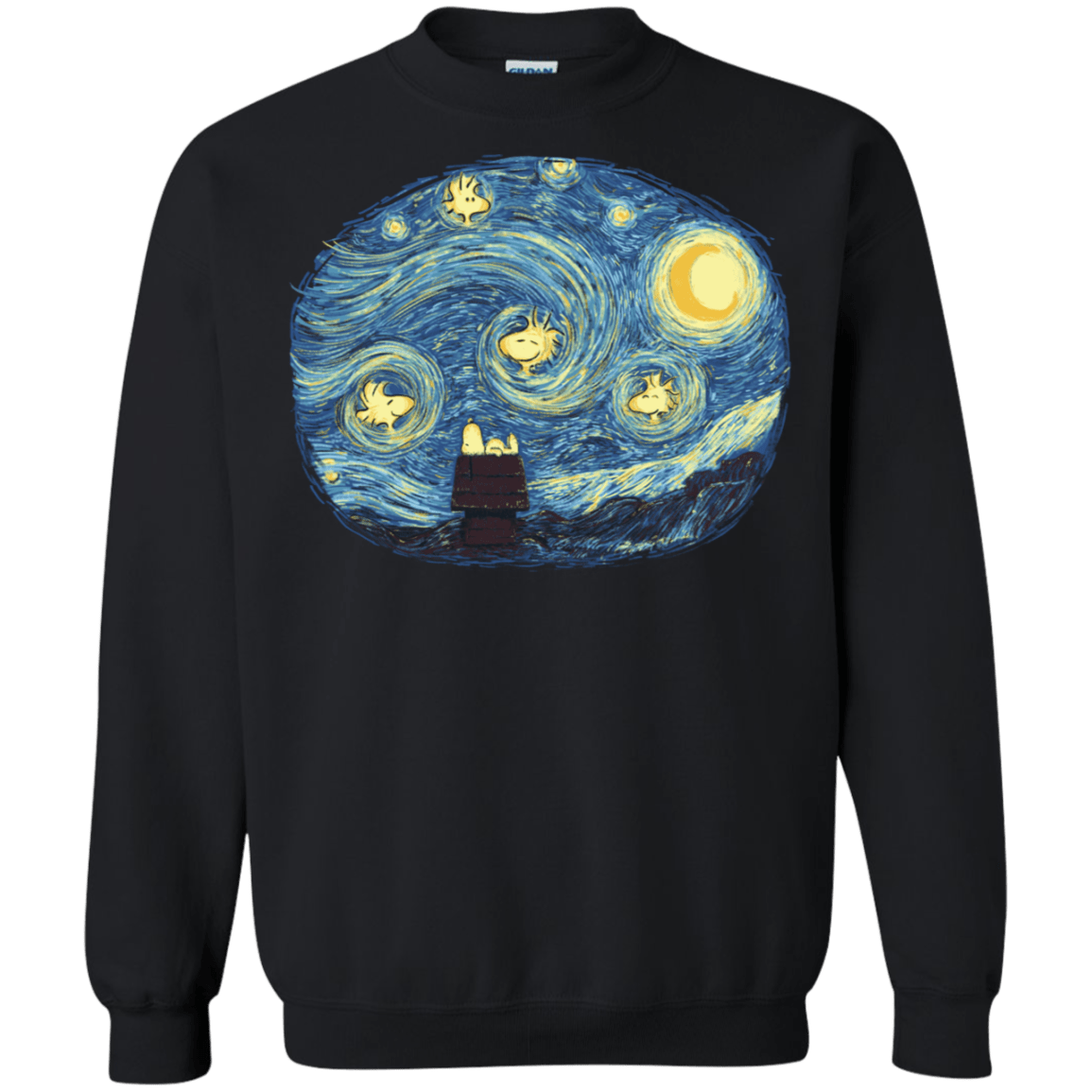 Sweatshirts Black / S Woody Night Crewneck Sweatshirt