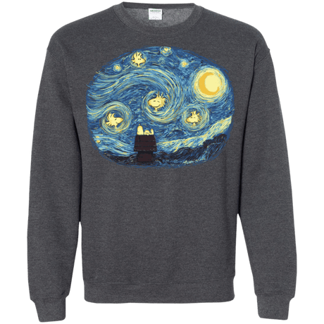 Sweatshirts Dark Heather / S Woody Night Crewneck Sweatshirt