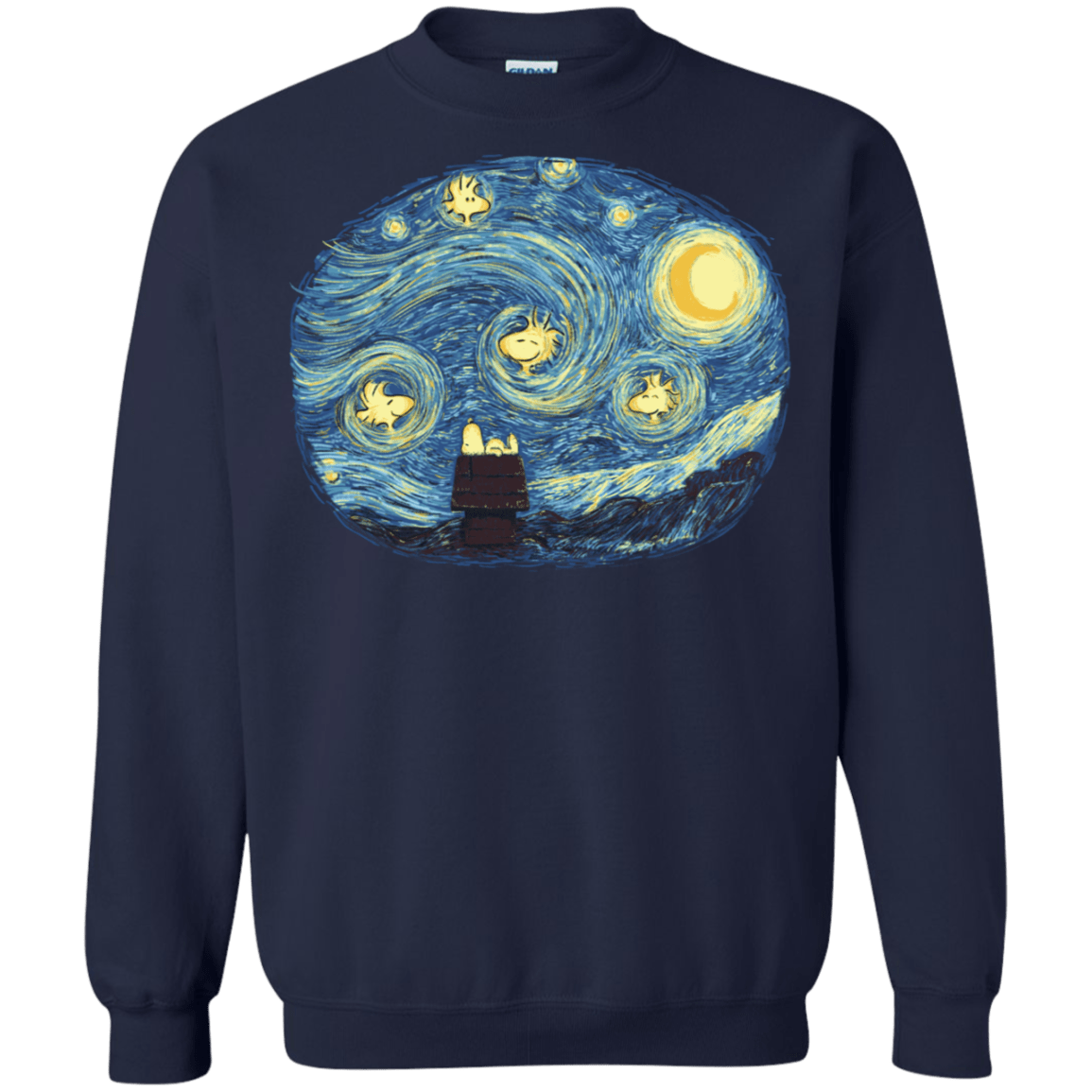 Sweatshirts Navy / S Woody Night Crewneck Sweatshirt