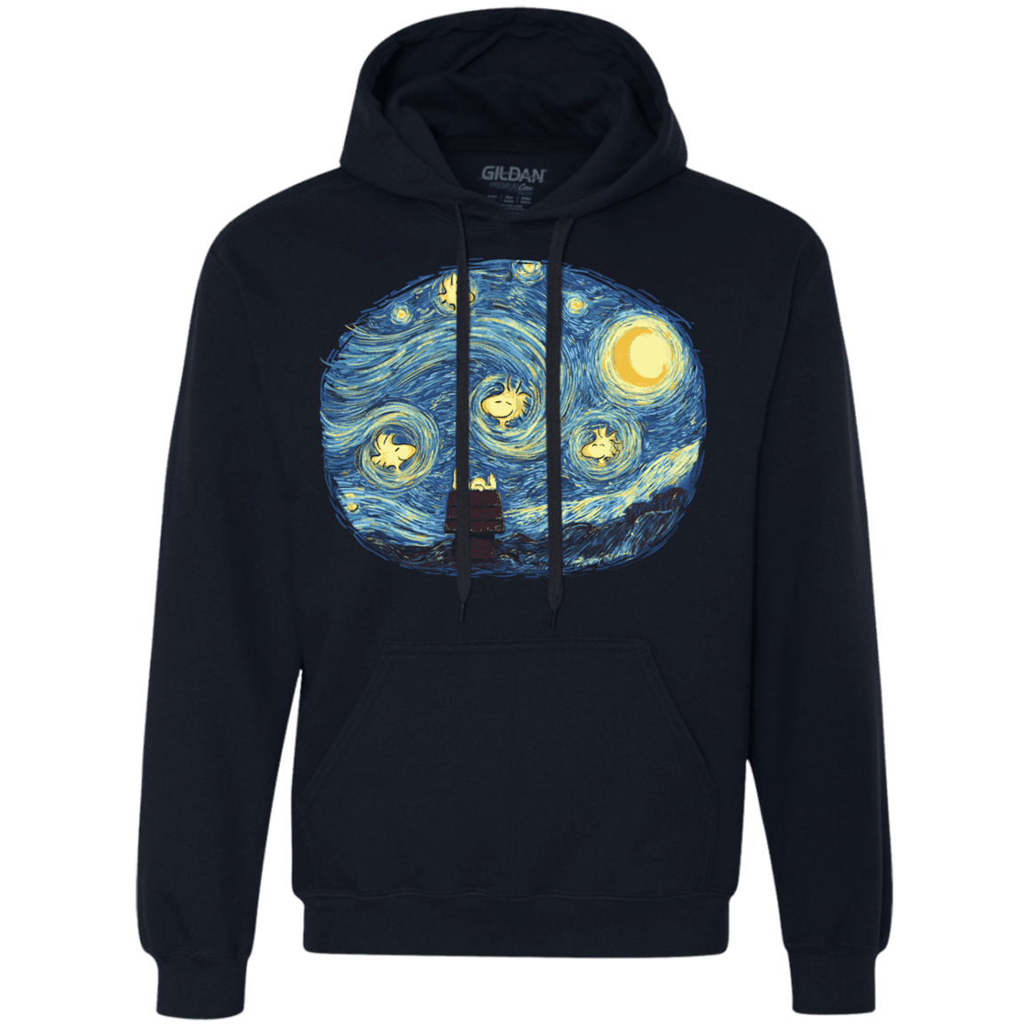 Sweatshirts Navy / S Woody Night Premium Fleece Hoodie