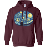 Sweatshirts Maroon / S Woody Night Pullover Hoodie