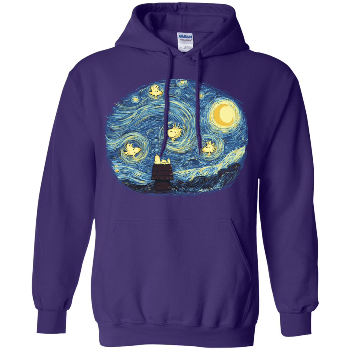 Sweatshirts Purple / S Woody Night Pullover Hoodie