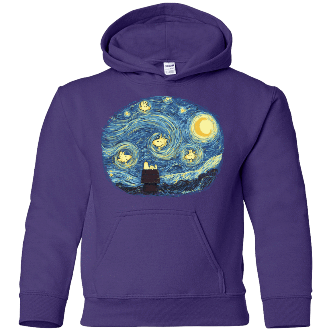 Sweatshirts Purple / YS Woody Night Youth Hoodie