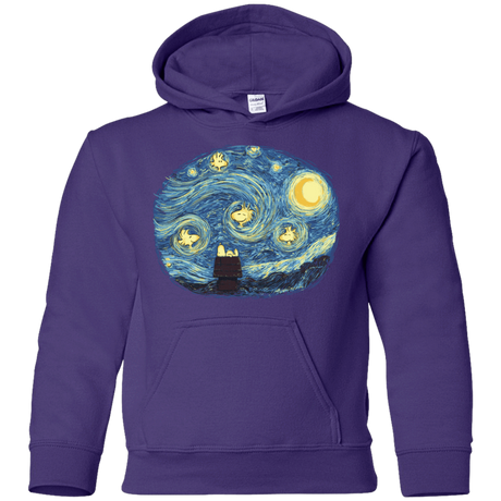 Sweatshirts Purple / YS Woody Night Youth Hoodie