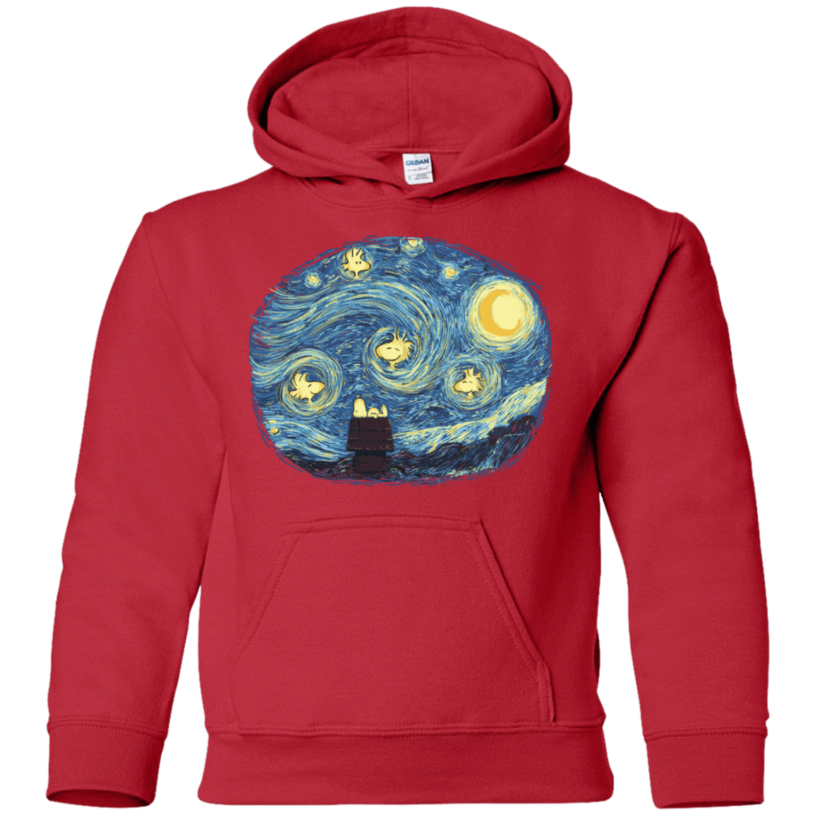 Sweatshirts Red / YS Woody Night Youth Hoodie