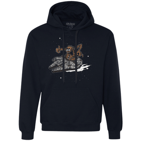 Sweatshirts Navy / Small Wook Fink Premium Fleece Hoodie