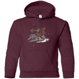 Sweatshirts Maroon / YS Wook Fink Youth Hoodie