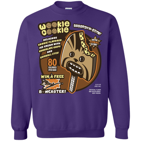 Sweatshirts Purple / S Wookie Cookie Crewneck Sweatshirt