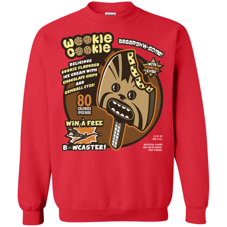 Sweatshirts Red / S Wookie Cookie Crewneck Sweatshirt