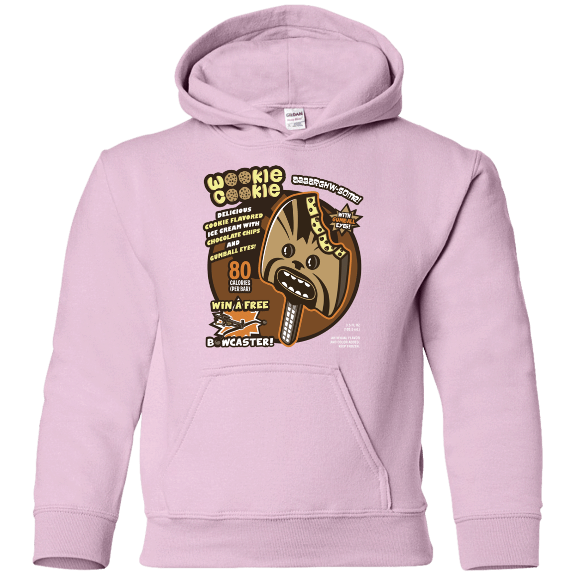 Sweatshirts Light Pink / YS Wookie Cookie Youth Hoodie