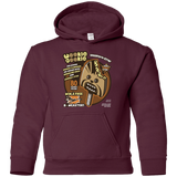 Sweatshirts Maroon / YS Wookie Cookie Youth Hoodie