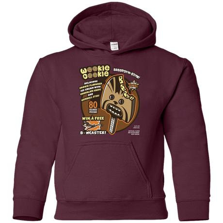 Sweatshirts Maroon / YS Wookie Cookie Youth Hoodie